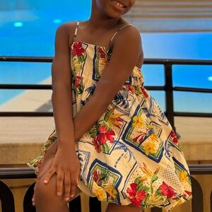 Colorful Floral Sundress